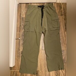 Boy Scouts Pants Mens XXL RELAXED Green Switchback Convertible BSA Uniform 34”